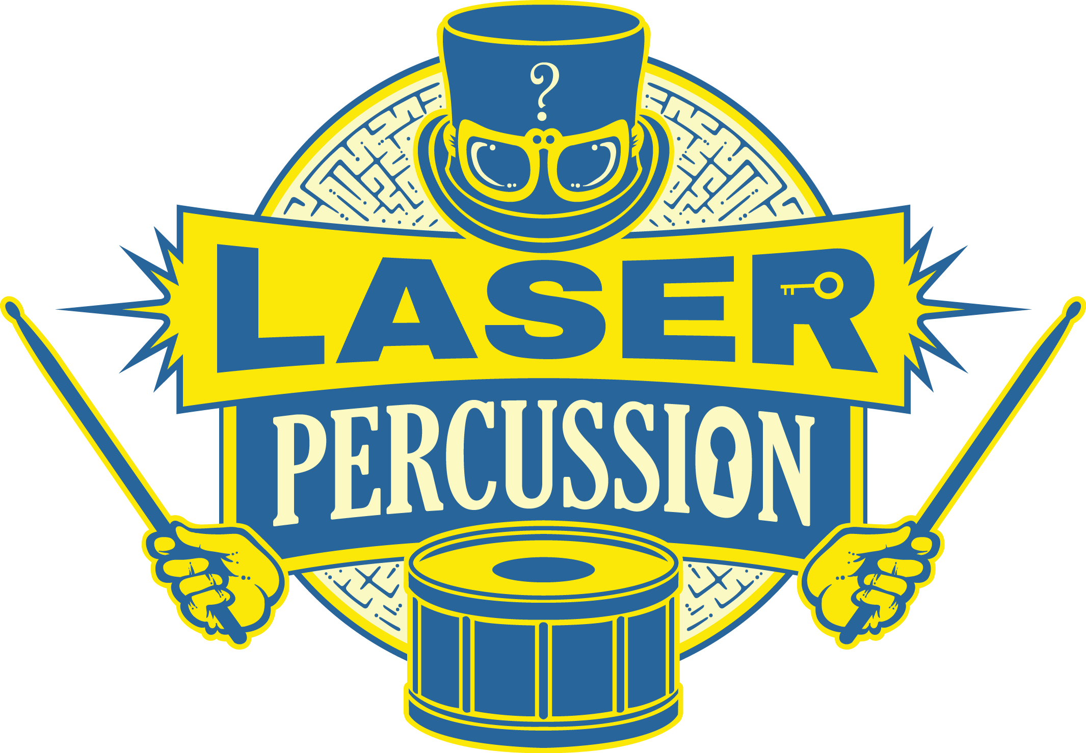 Logo de Laser percussions pour le Blog de Liz